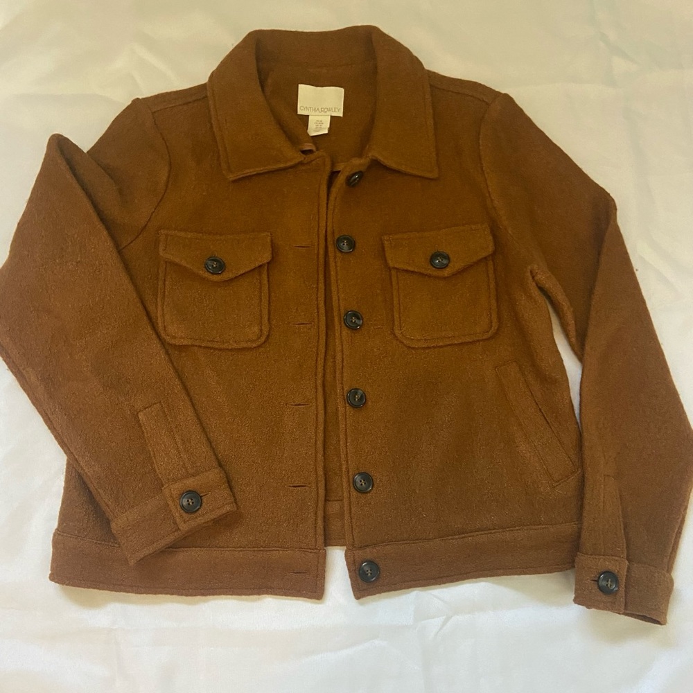 Cynthia Rowley Wool Shacket